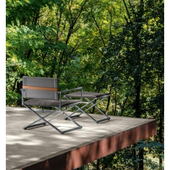 Riviera lounge director's chair by Talenti