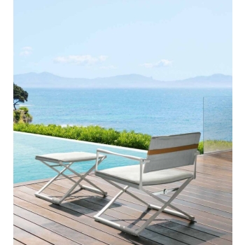 Riviera lounge director's chair by Talenti
