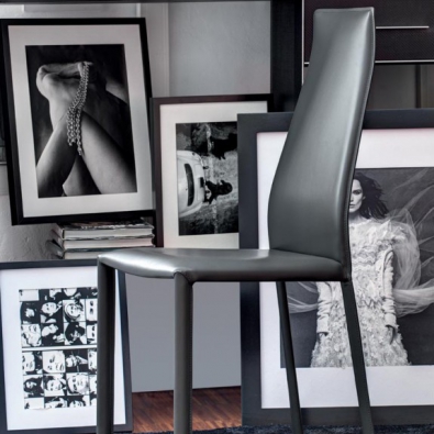 Bontempi Alice chair in leather