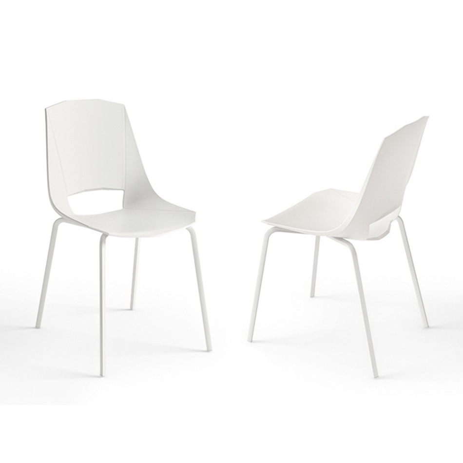 Eva 4 polypropylene chair by Point House