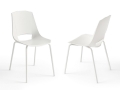 Eva 4 chair in polypropylene by Point House
