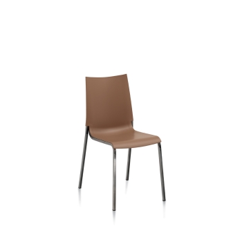 Eva Bontempi chair in polypropylene for outdoor and indoor use 