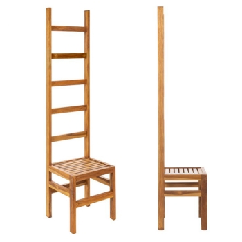 Cipì Arya CP504S free standing chair in natural Teak