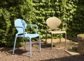 Scab Design stackable technopolymer Gio chair with armrests