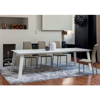 upholstered chair, upholstered in faux leather Renee Ingenia Bontempi