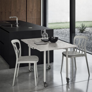 Galaxy polypropylene stackable chair by Bontempi