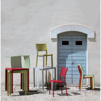 Alice stackable garden chair by Vermobil