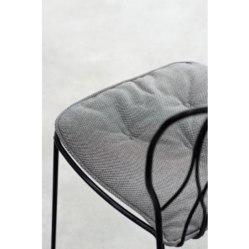 Freak stackable chair by Bontempi iron interior