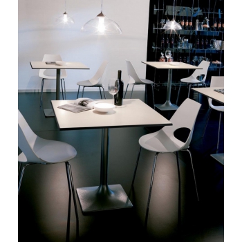 Shark plastic chair by Bontempi for interior and exterior