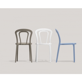 Caffè polypropylene chair by Connubia CB1970