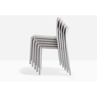 Volt polypropylene chair by Pedrali stackable