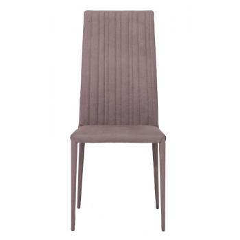Charm Elite chair by Tonin Casa upholstered and covered in leather or eco-leather