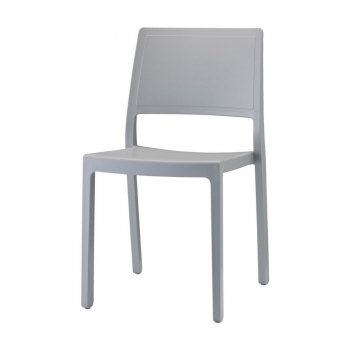 Kate stackable technopolymer chair without armrests by Scab Design