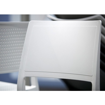 Kate stackable technopolymer chair without armrests by Scab Design