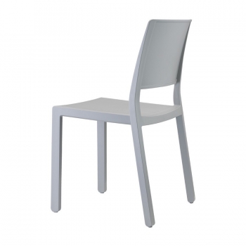 Kate stackable technopolymer chair without armrests by Scab Design