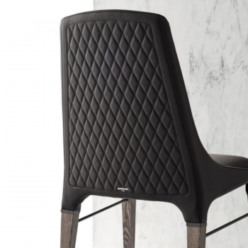 Kelly chair by Bontempi wooden legs