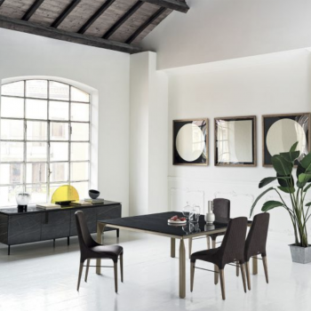 Kelly chair by Bontempi wooden legs