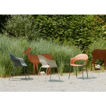 Lady B sled chair Scab design