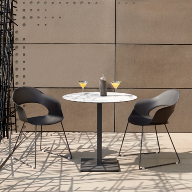 Lady B sled chair Scab design