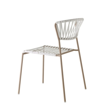 Lisa Club chair in PVC threads by Scab design