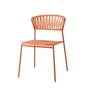 Lisa Club chair in PVC threads by Scab design
