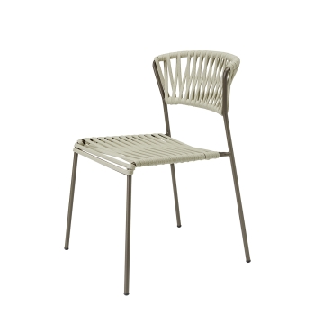 Lisa Filò chair in nautical rope webbing by Scab design