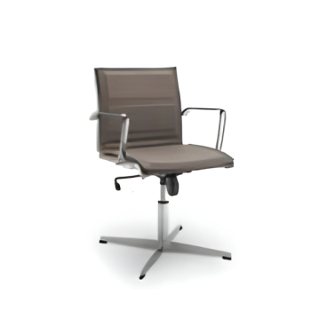 Lux chair by Olivo & Groppo, padded and upholstered with a 4-star structure