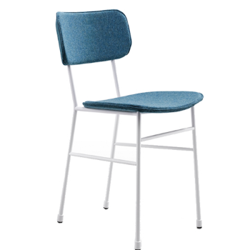 Master SM TS chair upholstered in fabric or leather by Midj