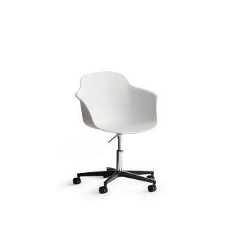 Mood chair with aluminum frame by Bontempi