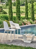 Mood chair by Bontempi for outdoor use