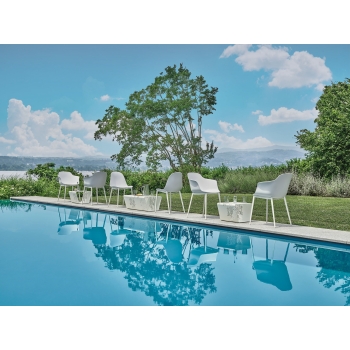 Mood chair by Bontempi for outdoor use