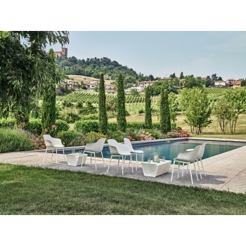 Mood chair by Bontempi for outdoor use