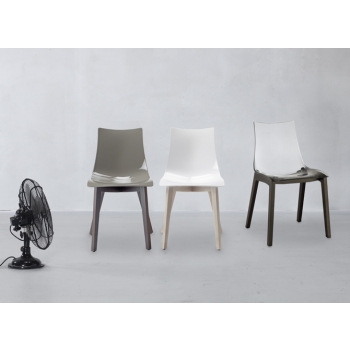 Natural Zebra Antischock Chair by Scab Design 