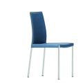 Master SM Cu chair in metal and leather by Midj