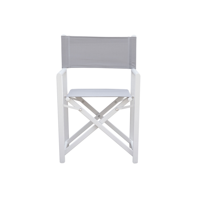 Greenwood's Paros White Director's Chair