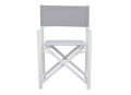 Greenwood's Paros White Director's Chair