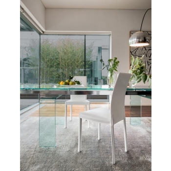 leather upholstered chair Plaza of Tonin casa