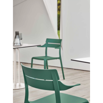Rocket Green Chair by Bontempi