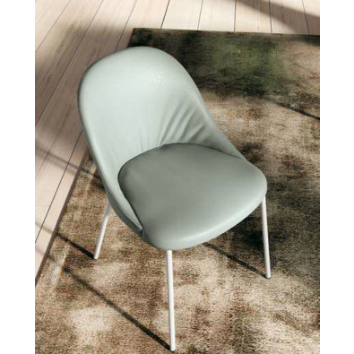 Sam chair with padded monocoque by Ingenia