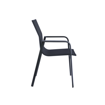 Samo anthracite chair by Greenwood