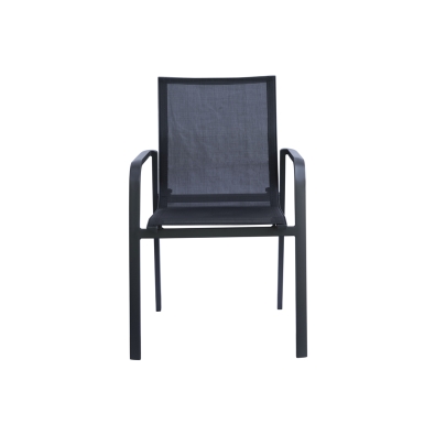 Samo anthracite chair by Greenwood