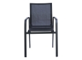 Samo anthracite chair by Greenwood