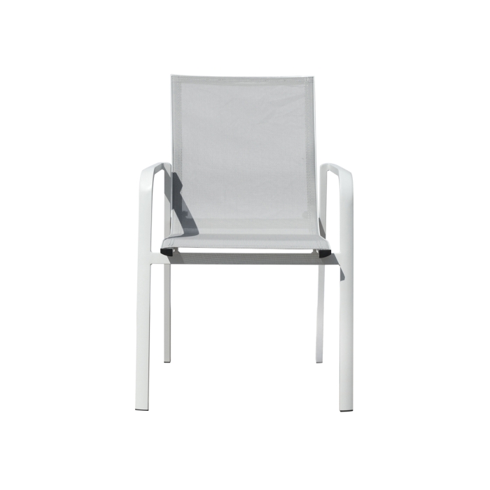 Greenwood's white Samo chair