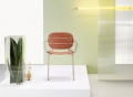Si-Si Wood chair with Scab Design armrests