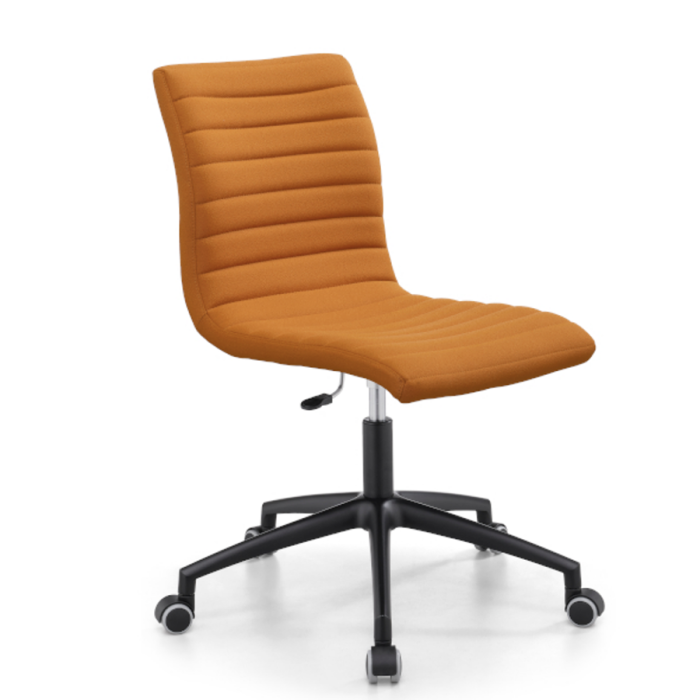 Star DSB TS metal chair covered in fabric or leather by Midj