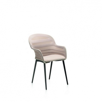 Suri chair by Bontempi with four triangular section legs