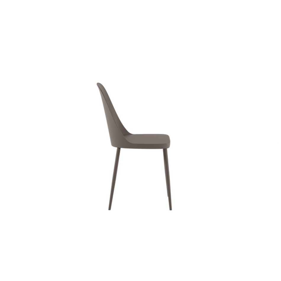 Tamara chair by Stones with padded seat or polypropylene