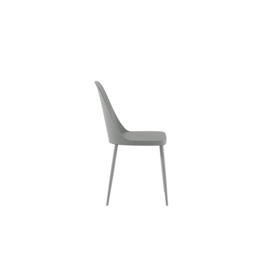 Tamara chair by Stones with padded seat or polypropylene