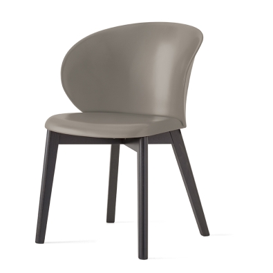 Tuka CB2117 upholstered and enveloping chair by Connubia
