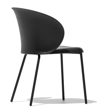 Tuka Connubia CB1999 chair with metal legs